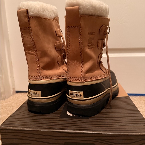 Sorel Chamois Winter Boots - Tan and Black - Picture 2 of 3